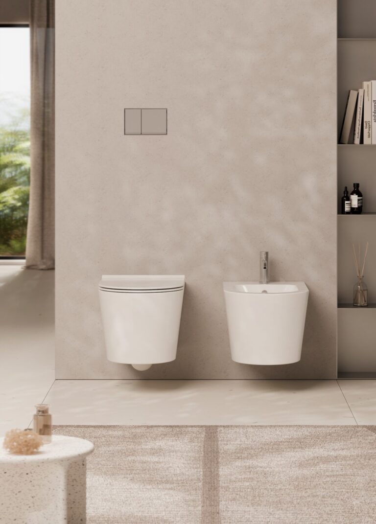 Form WC wall hung rimless